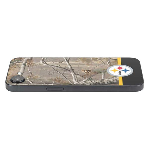 NFL Realtree Camo Pittsburgh Steelers iPhone 16e Skin